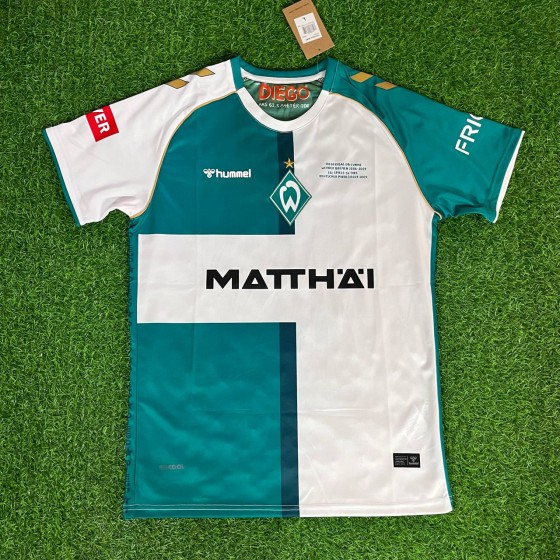 Diego Ribas da Cunha Werder Bremen Anniversary Trikot Jersey Maillot Soccer Shirt